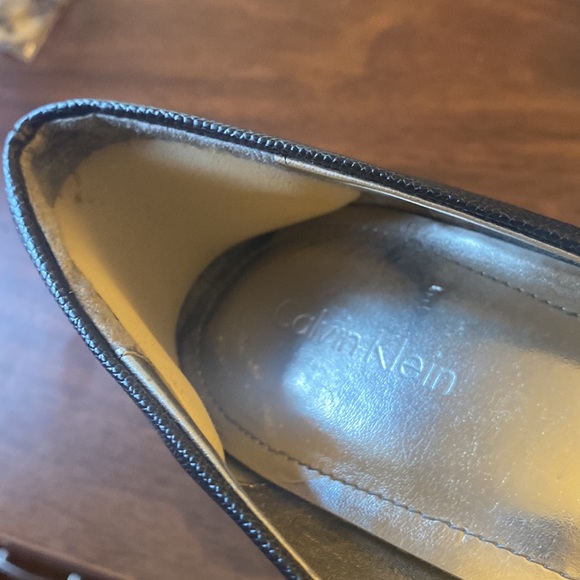 Calvin Klein Black Carley Platform Heels - Picture 7 of 8